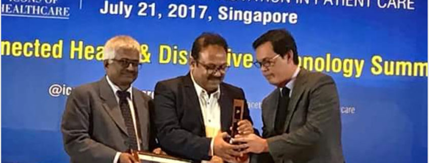 NOBESITY WINS ICONS OF HEALTHCARE 2017 AWARD AT SINGAPORE FOR EXCELLENCE IN BARIATRIC SURGERY
