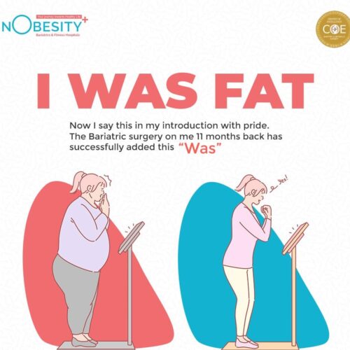 “I WAS fat”.