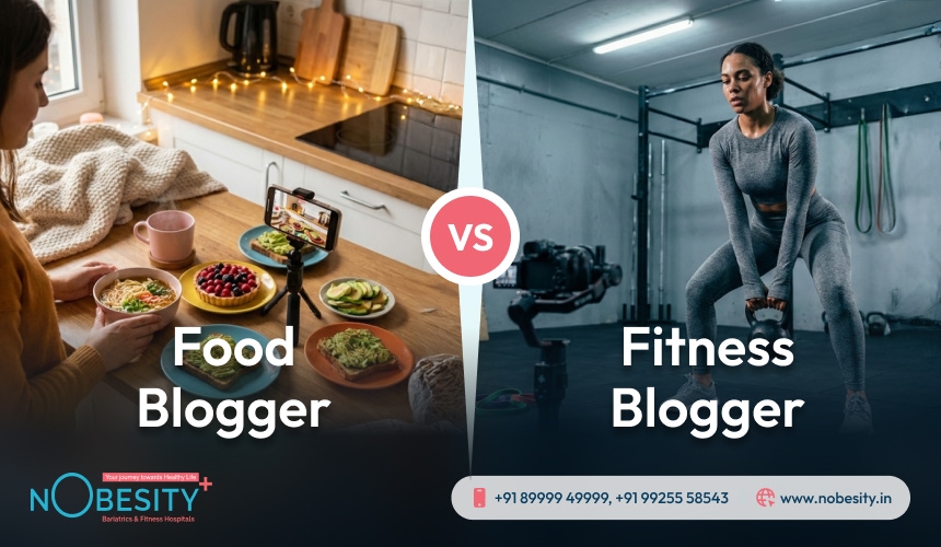 Food Blogger vs Fitness Blogger: Popularity Trends and Their Connection to Weight and Health