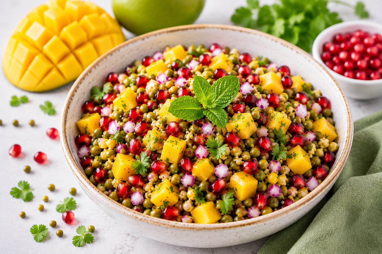 Summer Rainbow Salad: A Colorful, High-Protein Meal for Weight Management
