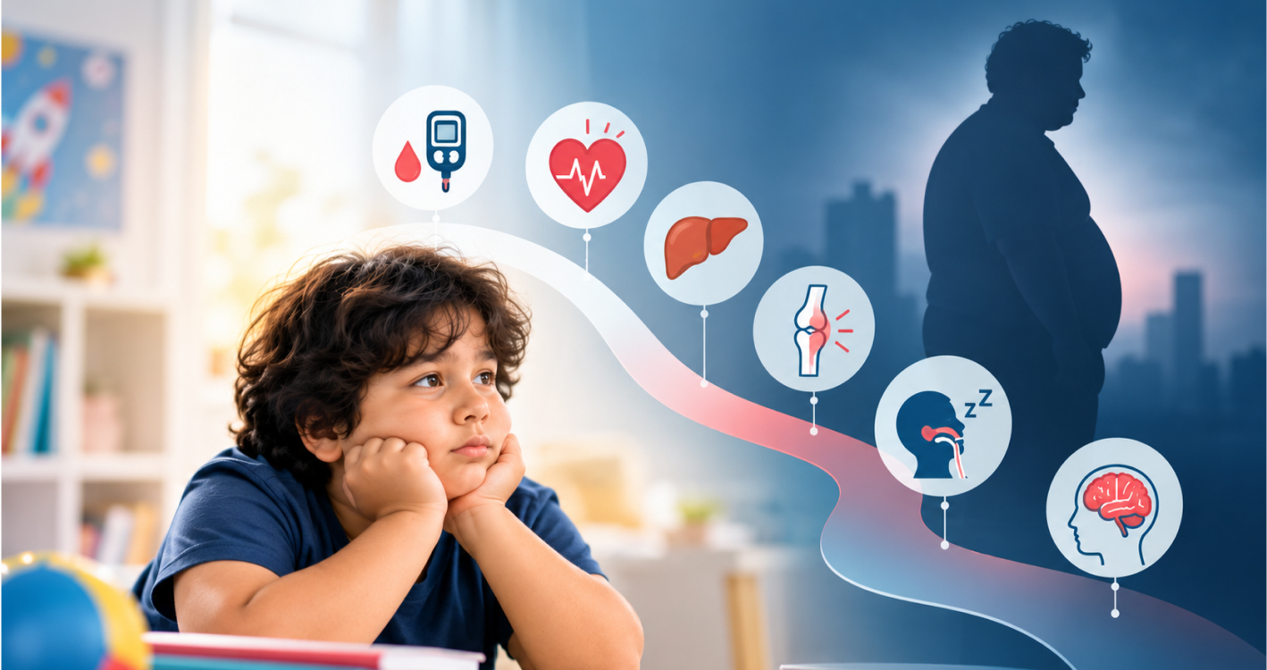 What Are the Long-Term Health Risks of Untreated Child Obesity?